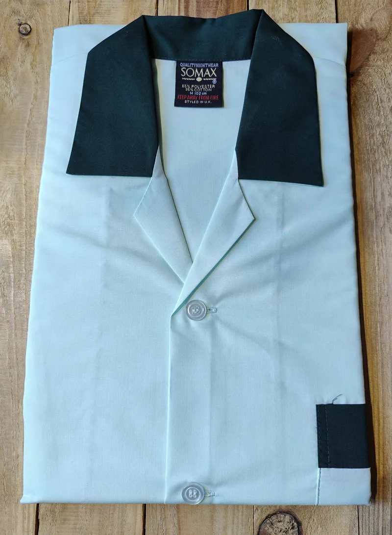 Mens Nightwear Pyjamas Tie Waist Clothing Gurds of Taunton